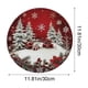thumbnail image 3 of Ireezec Christmas Diatomite Placemat t Reusable Heat Resistant Washable Table Mats Holiday Dining Party Decoration Insulated Tabletop Protector for Festive Gatherings, 3 of 6