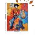thumbnail image 3 of Abstract Cowboy Horse Rider Wall Art Canvas Print. Suitable for Living Room， Bedroom， Dining Room， Hallway， Office， Hotel Decor., 3 of 8