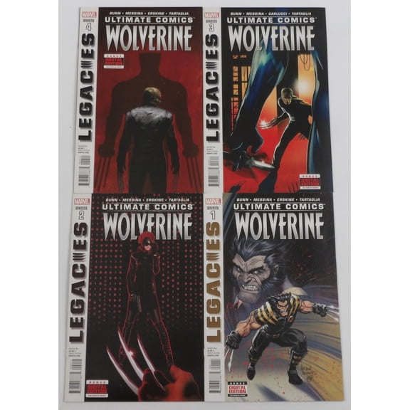 Ultimate Comics Wolverine #1-4 VF/NM complete series Cullen Bunn - David Messina ; Marvel