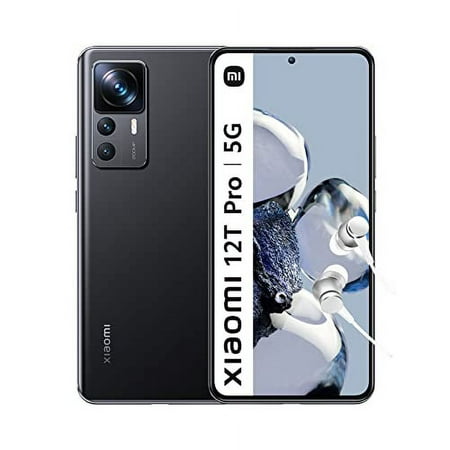 Xiaomi 12T PRO 5G + 4G LTE (256GB + 12GB) Unlocked Worldwide (Only T-Mobile/Metro/Mint USA Market) 200MP Pro Camera 6.67" 120Mhz (Silver Global Version)