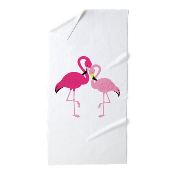 CafePress - Pink Flamingo - Large Beach Towel, Soft 30"x60" Towel with Unique Design