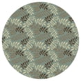 thumbnail image 5 of Concord Global Trading Chester Collection Leafs Area Rug, 5 of 9