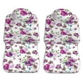 thumbnail image 4 of Haiem Violets Flowers Printed Car Seat Covers Set of 2, Universal Fit Car Seat Covers,Protective Seat Covers,Comfortable Car Seat Covers, Easy Installation Seat Covers, Vehicle Seat Covers, 4 of 9