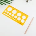 thumbnail image 2 of 23 Styles Ruler Durable K Resin Military Drawing Furniture Construction Architect Template Drafting Ruler Stencil Measuring Tool 20, 2 of 6