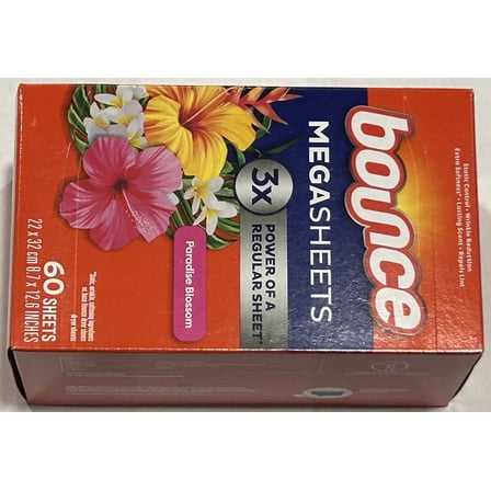 Bounce Mega Dryer Sheets Lasting Fresh Outdoor Fresh & Clean Scent (Pack of 2)