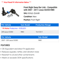 thumbnail image 2 of Front Right Sway Bar Link - Compatible with 2007 - 2011 GS350 RWD 2008 2009 2010, 2 of 2