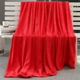 thumbnail image 2 of Winter Savings Clearance! WJSXC Super Soft Warm Solid Warm Micro Plush Fleece Blanket Throw Rug Sofa Bedding, 2 of 2