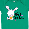 thumbnail image 4 of Inktastic My 1st Easter with Cute Bunny and Carrot Boys or Girls Baby Bodysuit, 4 of 5