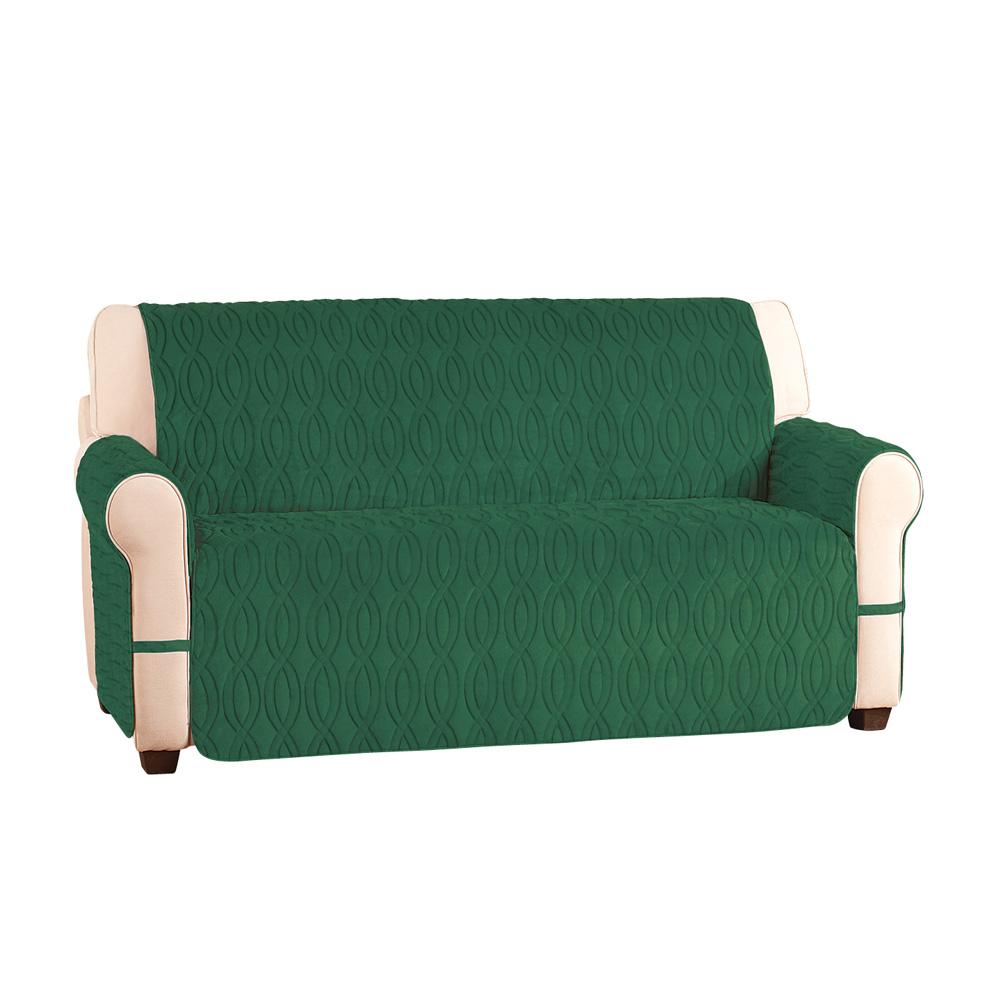 Collections Etc Reversible Ultra Fleece Quilted Lattice Furniture