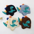 thumbnail image 4 of VNKIDY Kids Hats Children Winter Knitted Hat with Cute Dinosaur Design 3D Dinosaur Tail Colorful Spikes For Boys Girls Cold Weather Stylish Headwear, 4 of 4