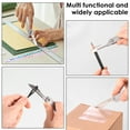 thumbnail image 5 of 3 Pcs Folding Knife with 20 Replaceable Blades Ergonomic Design Craft Knife for Professional Wallpaper Cutting Precision Craft, 5 of 8