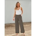 thumbnail image 5 of SUNBS Wide Leg Pants Women Dress Work Business Casual Palazzo Pants Slacks with Pockets, 5 of 10