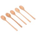 thumbnail image 3 of Small Wooden Spoons, BPA-free Wooden Spoons Multifunctional Spoon Durable  For Stirring Hot Soup For Non-stick  For Eating, 3 of 8