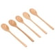 thumbnail image 1 of Cucharas de Madera pequeñas Octpeak Cuchara de Largo de Madera Natural sin BPA 5 Piezas, 1 of 7