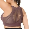 thumbnail image 3 of Lixiuxyad Sports Bra Pack for Women Comfortable Plus Size Wireless Bra Breathable Hollow Back Design Thin Bra Versatile And Stylish Underwear, 3 of 5