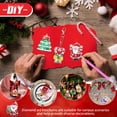 thumbnail image 2 of Juego de 26 llaveros navideños con diamantes en 5D de Qinzave, 2 of 7