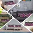 thumbnail image 6 of Watercolor Floral Body Pillow Covers 20"x60", Spring Purple Dandelion Lily Leaves Plants Soft Brushed Microfiber Breathable Throw Pillow Covers, Pillowcase with Zipper for Couch Sofa Bedroom, 6 of 9