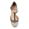 thumbnail image 4 of Journee Olina Women's Mary Jane Heels Color: Gray Size: 9, 4 of 4