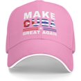 thumbnail image 1 of Make Cuba Great Again hat Cuban Flag Baseball Cap, 1 of 6