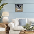thumbnail image 3 of Stupell Industries Coastal Seagull Taking Flight Black Framed Giclee Art, 12 x 12, by Violeta Vollmer, 3 of 8