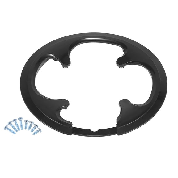 42 44 Teeth 7.4cm 10.1cm Bicycle Bike Crankset Chain Wheel Cover Black