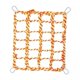 thumbnail image 1 of Hamacas Colgantes para mascotas Strade Fareast Limited juguete para ratas red de cuerda Color naranja, 1 of 8