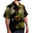 thumbnail image 2 of Saint Patrick's Day Men's Casual Hawaiian Shirts, Printed Button Down Short Sleeve Summer Beach Tops with Spread Collar - Unisex, 2 of 6