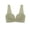 Green #01, variant on Nmnitkp Nursing Bras for Breastfeeding Front Closure Bras Push Up Bra No Plus Size Front Button Bra For Older Women,Antibacterial Fabric Nursing Bras Green,S