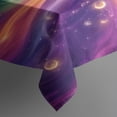 thumbnail image 3 of Colorful Tie Dye Burst Pattern Rectangle Tablecloth 60"x84",Waterproof Polyester Rectangle Table Cloth, Wipeable Spillproof Polyester Tablecloth for Dining, Camping, Indoor and Outdoor, 3 of 5