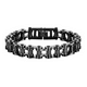 thumbnail image 1 of Pulsera Bicicleta Cadena Biker Moto Hombre Acero Inoxidable Negro 7 Cm 20.5 Cm, 1 of 1