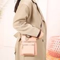 thumbnail image 4 of Bolso diagonal suave de la cremallera de la tendencia del bolso del hombro del bolso del teléfono móvil de las señoras de la PU, 4 of 6