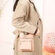 thumbnail image 4 of Bolso diagonal suave de la cremallera de la tendencia del bolso del hombro del bolso del teléfono móvil de las señoras de la PU, 4 of 6