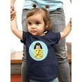 thumbnail image 2 of Kokeshi Doll With Flowers T-Shirt Infant -Image by Shutterstock,  24 Months, 2 of 4