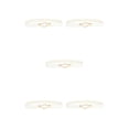 thumbnail image 1 of Qarigey Banda de la cintura Exquisita Elástico Universal Correas de cuero dorado con hebillas Puffer Coat Cinturones del día de San Valentín Type2 NO2 Qarigey CBP196883, 1 of 4