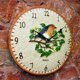 thumbnail image 4 of Outside In Robin 12" Wall Clock and Thermometer, 4 of 4