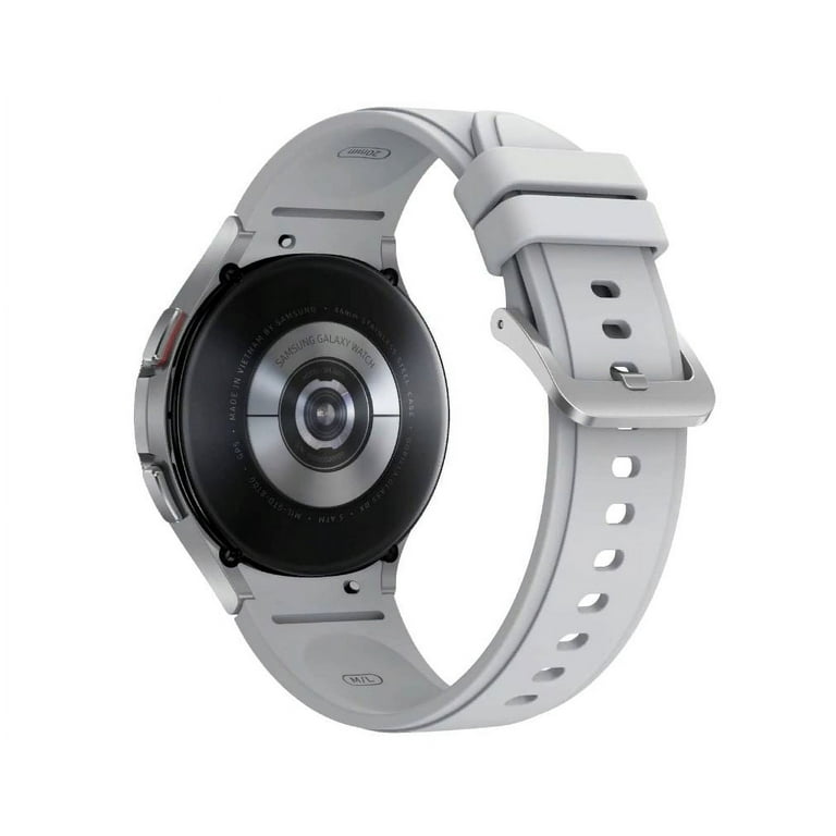 Restored Samsung Galaxy Watch4 Classic Smartwatch 46mm Bluetooth Wi Fi Silver SM R890NZSAXAA Refurbished Walmart