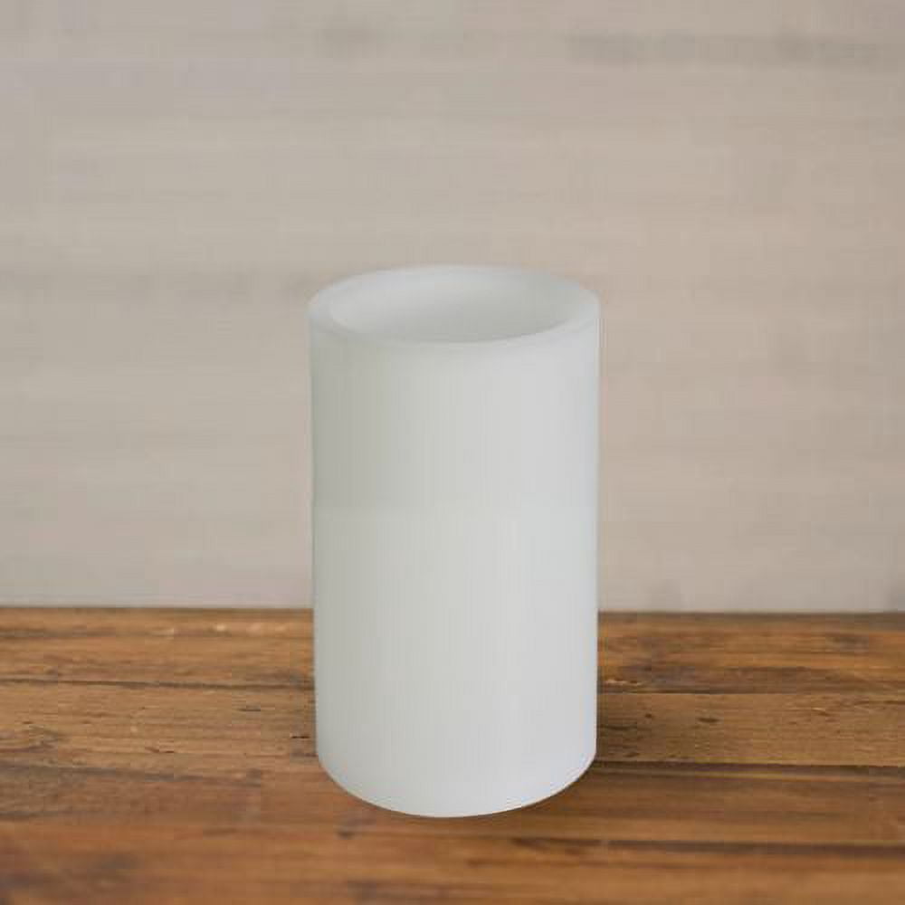 (3-pack) Mainstays 3x6 Inch Flameless LED Pillar Candles, White