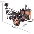 thumbnail image 5 of Collectible Art Sculpture Handmade Metal Motorcycle Tractor Model Creative Office Desktop Accessories Decor The Motorcy, 5 of 5