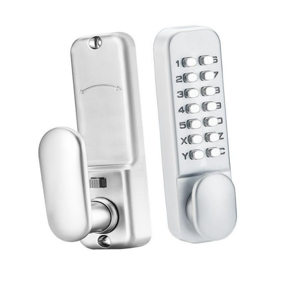 Siruishop Mechanical Door Lock Accessories Entry Door Lock for Iron Doors Hotel Office