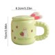 thumbnail image 3 of Taza de café de conejo de Pascua con tapa y cuchara, taza de cerámica mona con caja de regalo para café o té, regalos de Pascua de primavera para decoración del hogar o de la oficina, 3 of 7