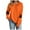 Orange, variant on Jkety Halloween Shirts for Women Halloween Sweatshirts for Women Ghost Pumpkin Long Sleeve Shirt Graphic Tees Fall Pullover Tops(Green,XL)
