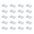 thumbnail image 1 of Food Storage 2 Reusable Snack Containers with 2 Compartments and Lid for Dip Storage Leakproof Snack Pack Containers for Condiments and Small Snacks 20PCS, 1 of 6