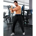 thumbnail image 4 of Mens Sweatpants with Zipper Pockets 5 Pack Mens Joggers for Men Open Bottom Mesh Athletic Pants for Workout,Running, 4 of 7