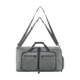thumbnail image 2 of Segolike Carry on Bag Handbag Waterproof over Night Bag for Travelling Hiking Gym Camping Gray, 2 of 8
