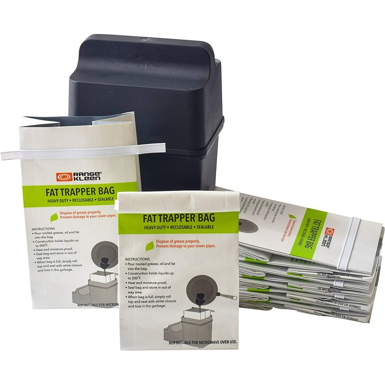 Fat Trapper System / Grease Storage Container with TWELVE