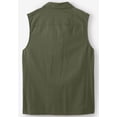 thumbnail image 2 of Boulder Creek Two-Way Zip Front Cotton, Twill Utility Vest (Men's), 2 of 4