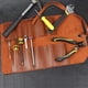 thumbnail image 5 of Bolsa de herramientas multifunción enrollable, bolsa de cuero para llaves, plegable, portátil, organizador de almacenamiento de alicates para Almacenamiento y organización del hogar Marrón, 5 of 6