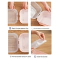 thumbnail image 4 of vnanda Smell-proof Shoe Storage 2 Pcs Shoes Storage Box Thickened Transparent Ventilation Hole Dust-proof Anti-crack Reusable Universal Boot Box Car Travel, 4 of 8