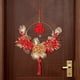 thumbnail image 4 of Decoración de Año Nuevo chino, adornos colgantes de corona interior y exterior, festival, ventana de puerta delantera y decoración de pared 40cm Yotijar Colgantes Festival de Primavera, 4 of 7