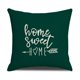 thumbnail image 1 of Fundas de cojín, juego de 4 fundas de cojín de 45 x 45, fundas de almohada cuadradas de 18 x 18, paquete de 4 para exteriores, patio, jardín, sala de estar, sofá, decoración de granja, verde, 1 of 4